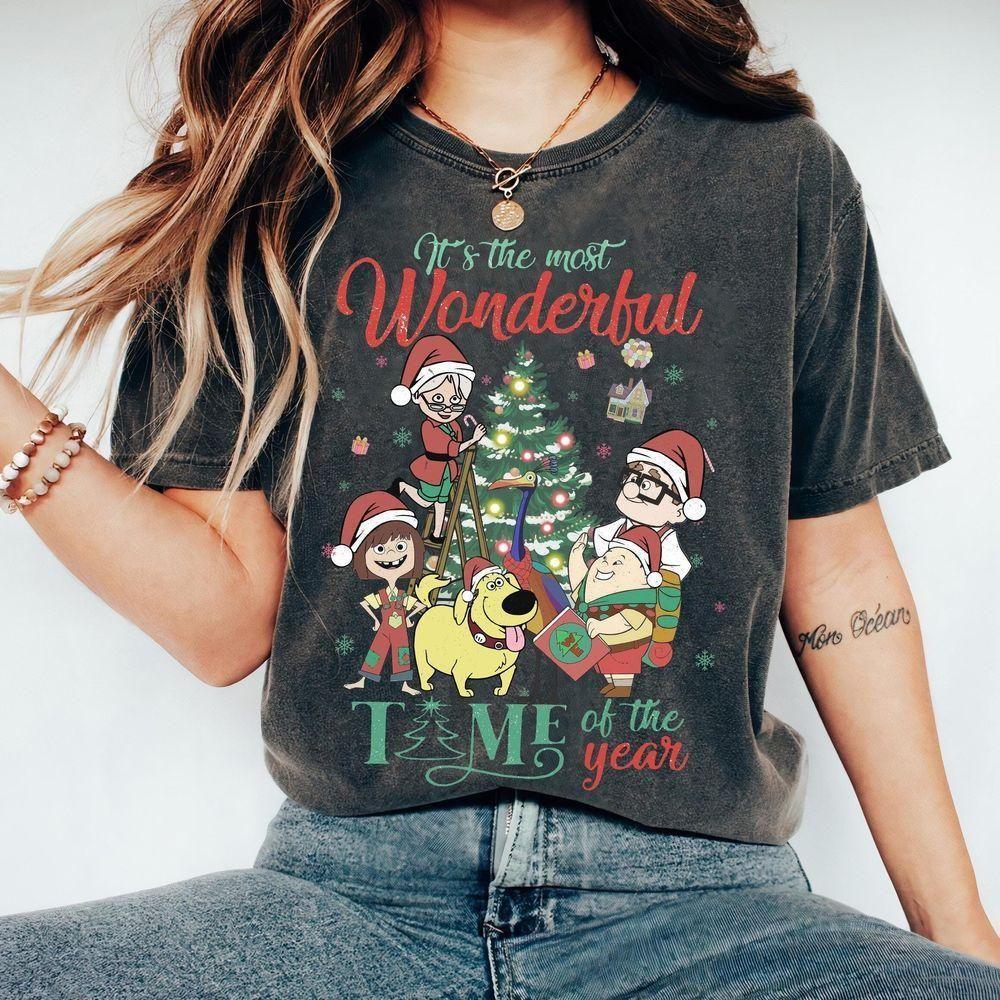 Pixar Up The Most Wonderful Time Of The Year Christmas Disney Vuitino Apparel